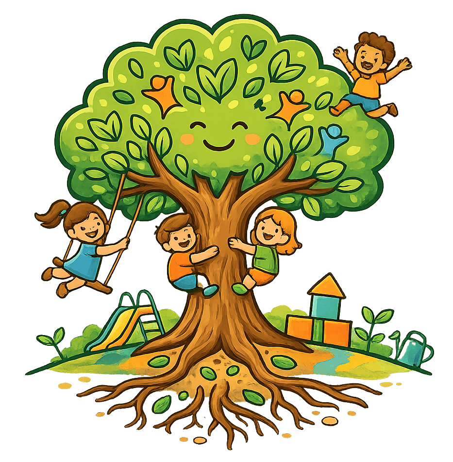 Little Roots Playgroup School logo